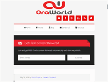 Tablet Screenshot of oraworld.co.uk